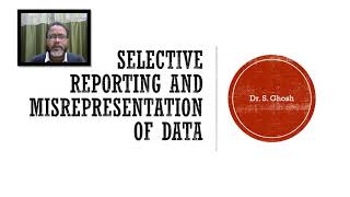 Selective Reporting and Misrepresentation of Data [upl. by Naerad]