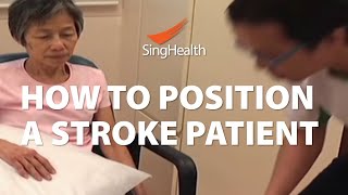 How To Position A Stroke Patient [upl. by Pendleton]