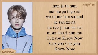 NCT U  Know Now Easy Lyrics [upl. by Norvell]