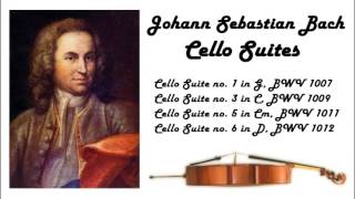 Johann Sebastian Bach  Cello suites in 432 Hz great for reading or studying [upl. by Hamian]