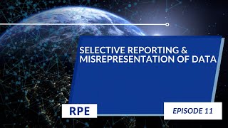 Selective Reporting amp Misrepresentation of Data  Episode 11  Research Ethics [upl. by Eedahs]