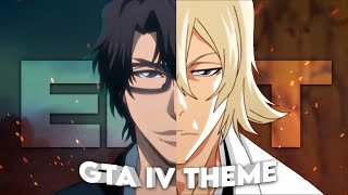 Aizen x Urahara  GTA IV Theme Edit [upl. by Asela]